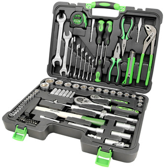 ISKRA, ERO 85-dílná sada nářadí v kufru HTWR-85