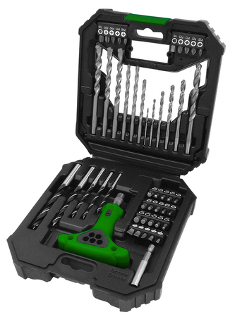 ISKRA, ERO 50-dílná sada vrtáků a bitů FST050