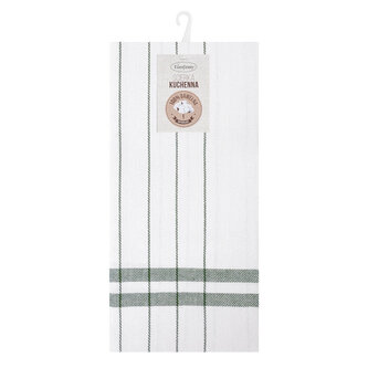 Bavlněná utěrka RUNA III. bílá 100% bavlna 50x70 cm MyBestHome