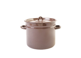 Olymp, Hrnec s poklicí 24 cm, 9 l (výška 20,3 cm), hnědý granit (4)