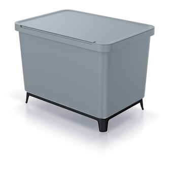 Odpadkový koš SYSTEMO 4x10 L šedý Odpadkový koš SYSTEMO 4x10 L šedý