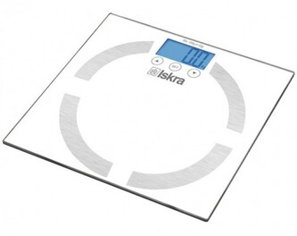 ISKRA, osobní váha ISKRA GBF1530-WH, 300 x 300 mm,150 kg, bílá