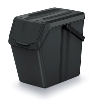 Odpadkový koš Soorti 25 L černý