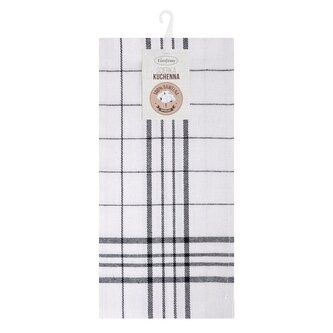 Bavlněná utěrka RUNA II. bílá 100% bavlna 50x70 cm MyBestHome