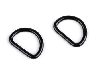 Polokroužek šíře 20 mm - 100 ks - 5 černý lak