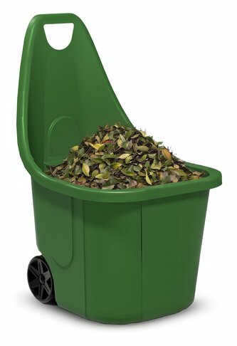 Gardino, vozík zahradní, objem 60 l, zelená barva, plast
