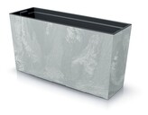 Truhlík s vkladem CORBI II 77 cm šedý