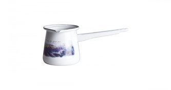 Metalac Levandule, smaltovaná džezva 9 cm (4 kávy)