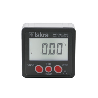 ISKRA, digitální kapesní úhloměr A360, 4×90° (0-360°)