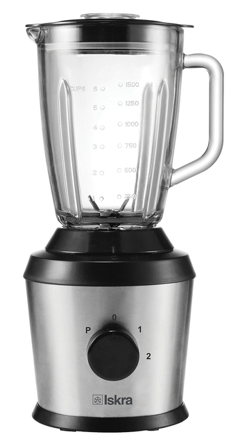 ISKRA, mixér DL-BL01GS, 1,5 l, 500 W, nerez/černá