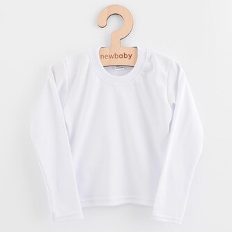 Dětské bavlněné tričko s dlouhým rukávem New Baby - velikost 128 (7-8 let)