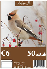 Koperty C6 białe SK op. 50 szt. 2809,  A&G;