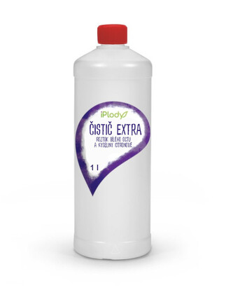 iPlody Čistič extra na úklid - roztok bílého octu a kyseliny citronové 1 l