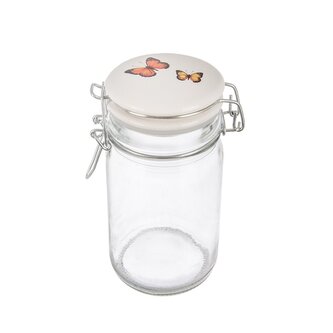 Dóza s klipovým uzávěrem JARO motýl 0,25 l