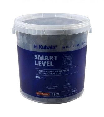 SMART LEVEL spony 1.5mm 800ks + vědro 20l 1869