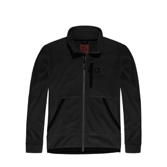 Mikina Vintage Industries Valerio Hollow Fibre - černá, L