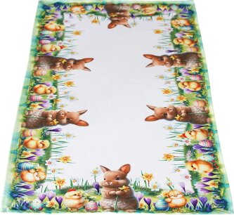 Velikonoční ubrus - běhoun na stůl CANDY II. 60x120 cm Mybesthome