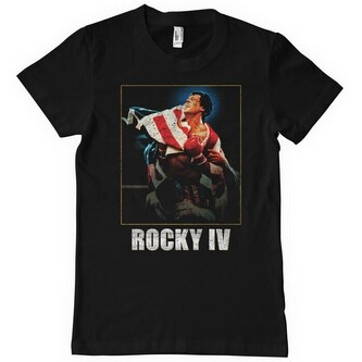 Tričko Rocky IV - Washed Cover, XL