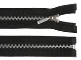 Kovový zip No 5 délka 60 cm - 1 ks - 322 černá