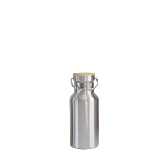 Pandoo Nerezová termoska s bambusovým víčkem 350 ml