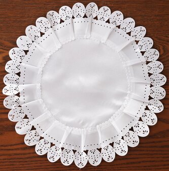 Velikonoční dekorační ozdobný ubrousek EASTER TIME O 30 cm Mybesthome