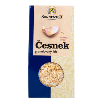 Česnek granulovaný 40 g BIO   SONNENTOR   (S)