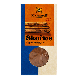 Skořice mletá Cejlon 40 g BIO   SONNENTOR   (S)