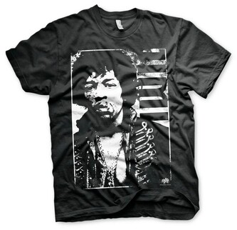 Tričko Jimi Hendrix - Distressed, L