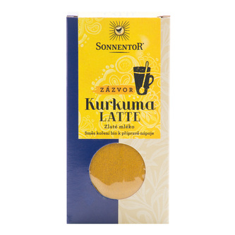 Kurkuma latte zázvor 60 g BIO   SONNENTOR   (S)