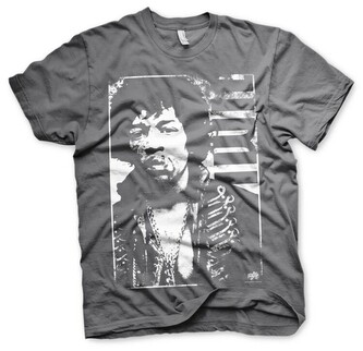 Tričko Jimi Hendrix - Distressed, XXL