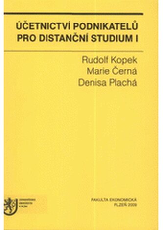 Účetnictví podnikatelů pro distanční studium I