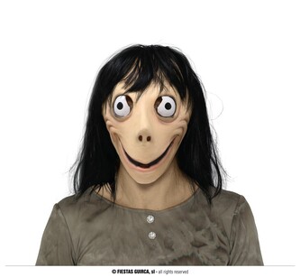 Latexová maska internetová holka