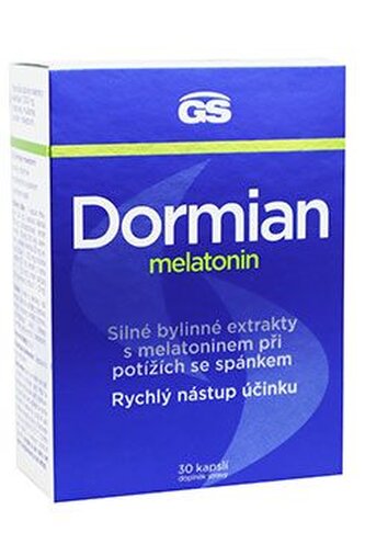 GS Dormian Melatonin 30cps