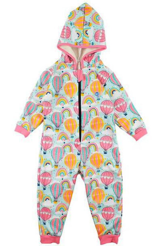 Splash About Nepromokavá neoprenová kombinéza s fleecovou podšívkou Up and Away Vel. 6-12 měs.