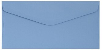 Koperta DL Gładki ciemnoniebieski satynowany K., 130g/m2, op. 10szt., Galeria Papieru