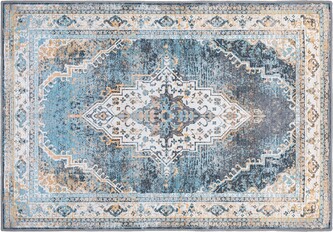 Koberec Bondor modrý/hnědý, velikost 140x200