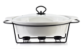MODERN KITCHEN Naczynie z podgrzewaczem2,6l 38x26xH7,9cm