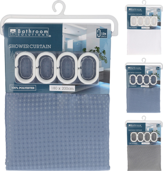 ZASŁONA PRYSZNICOWA 3 KOLORY