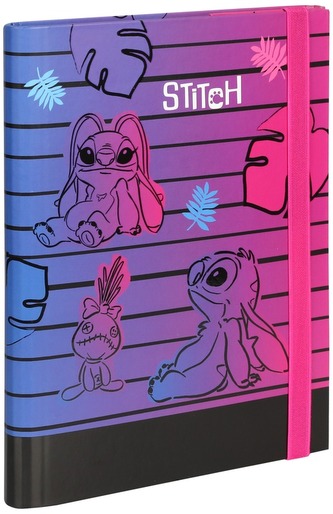 Teczka z gumką A5 3cm Disney Black Stitch wzór 3, Patio