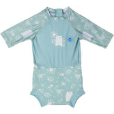 Splash About Plavky Happy Nappy kostýmek 3/4 rukáv Sunsuit Sunny Bear Vel. XL (12-24 měs.)