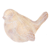 Ptáček - zahradní figurka, polyresin, imitace dřeva