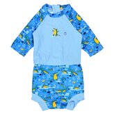 Splash About Plavky Happy Nappy kostýmek 3/4 rukáv Sunsuit Krokodýli  Vel. L ( 6-14 měs.)