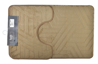 ZAC Komplet 2 Dywaników  Łazienkowych 50x40/50x80cm