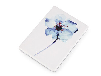 Kosmetické zrcátko květ - 1 ks - 3 modrá ledová