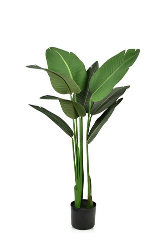 JUNGLE Kwiat sztuczny w doniczce h:117cm