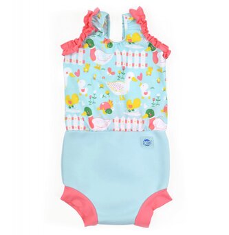Splash About Plavky Happy Nappy kostýmek - Malá kačenka  Vel. XL (12-24 m)