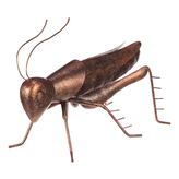 Kobylka - kovová zahradní dekorace, měděná