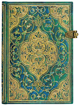 Notes Turquoise Chronicles Mini w linię, Paperblanks