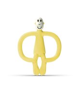 HRYZÁTKO A ZUBNÁ KEFKA MATCHSTICK MONKEY TEETHER YELLOW