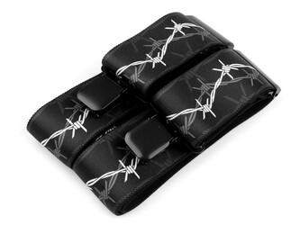 Šle motorkářské šíře 5 cm délka 120 cm - 1 ks - 4 (603) černá